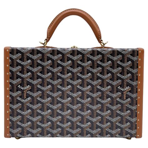 Goyard trunk bags for sale